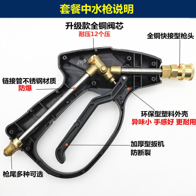 高壓洗車?yán)?泡沫噴壺與水槍的完美結(jié)合