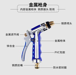 車旅伴高壓家用洗車水槍套裝 全銅噴槍與長管設(shè)計(jì)，輕松打造高效洗車體驗(yàn)